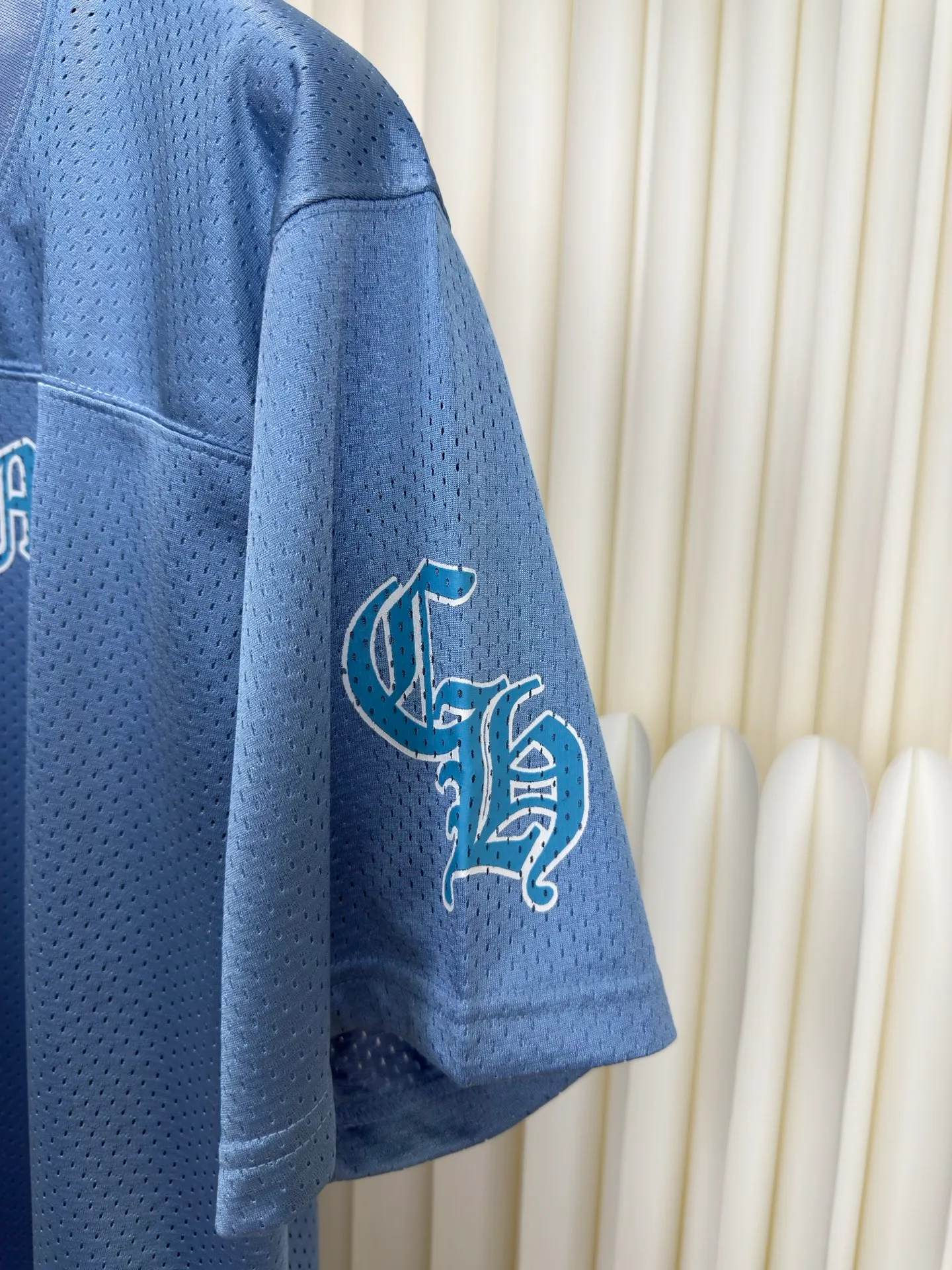 P270 Chrome Hearts glitter ice hockey jersey Authentic version - physical counter - top luxury quality 🆚 Instant sale of all versions on the market YB version Custom dyeing color The highest version on the market The fabric is made of high-density 100D bird's eye cloth Double-sided mesh positioning is very time-consuming The cost of labor loss is very high Non-market single-layer thin see-through junk goods Same style for men and women OS version Size S M L